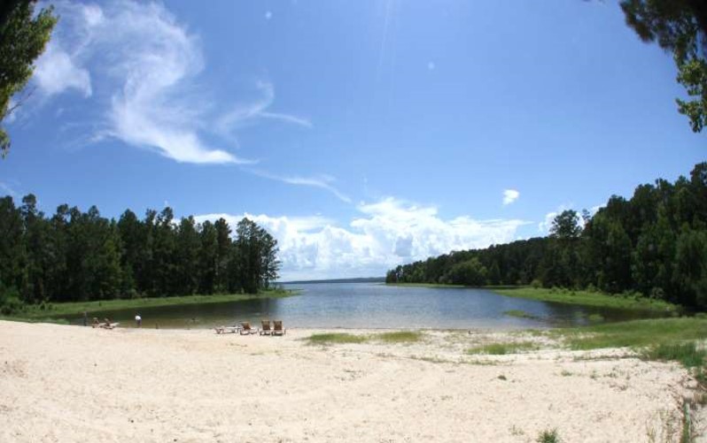 Beach in Toledo Bend