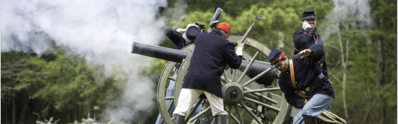 civil war re-enactment