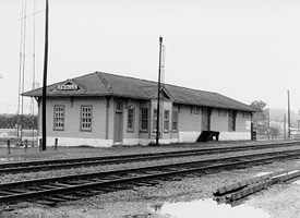 Kansas City Southern Railway Depot Zwolle