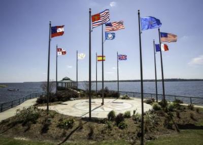 Cypress Bend Park Flags