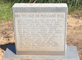 Village of Pleasant Hill Historical Marker
